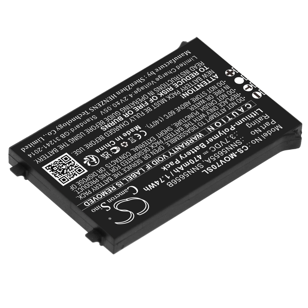 Batterij voor mobiele telefoon Motorola CS-MOV70SL