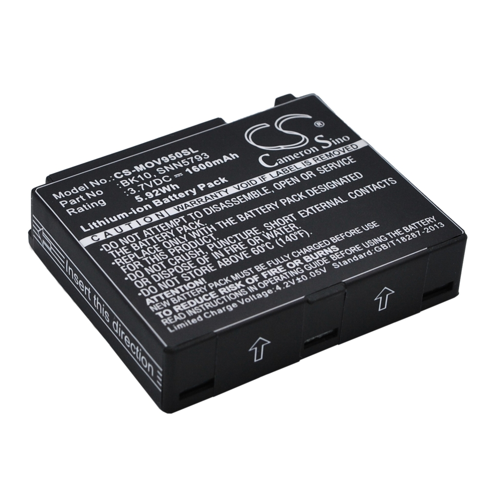 Batterij voor mobiele telefoon Motorola CS-MOV950SL