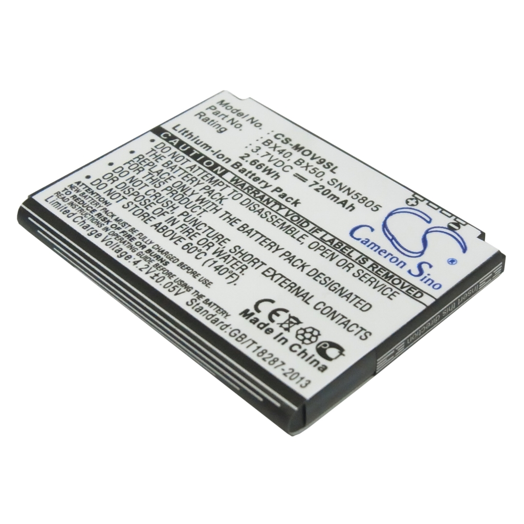 Batterij voor mobiele telefoon Motorola CS-MOV9SL