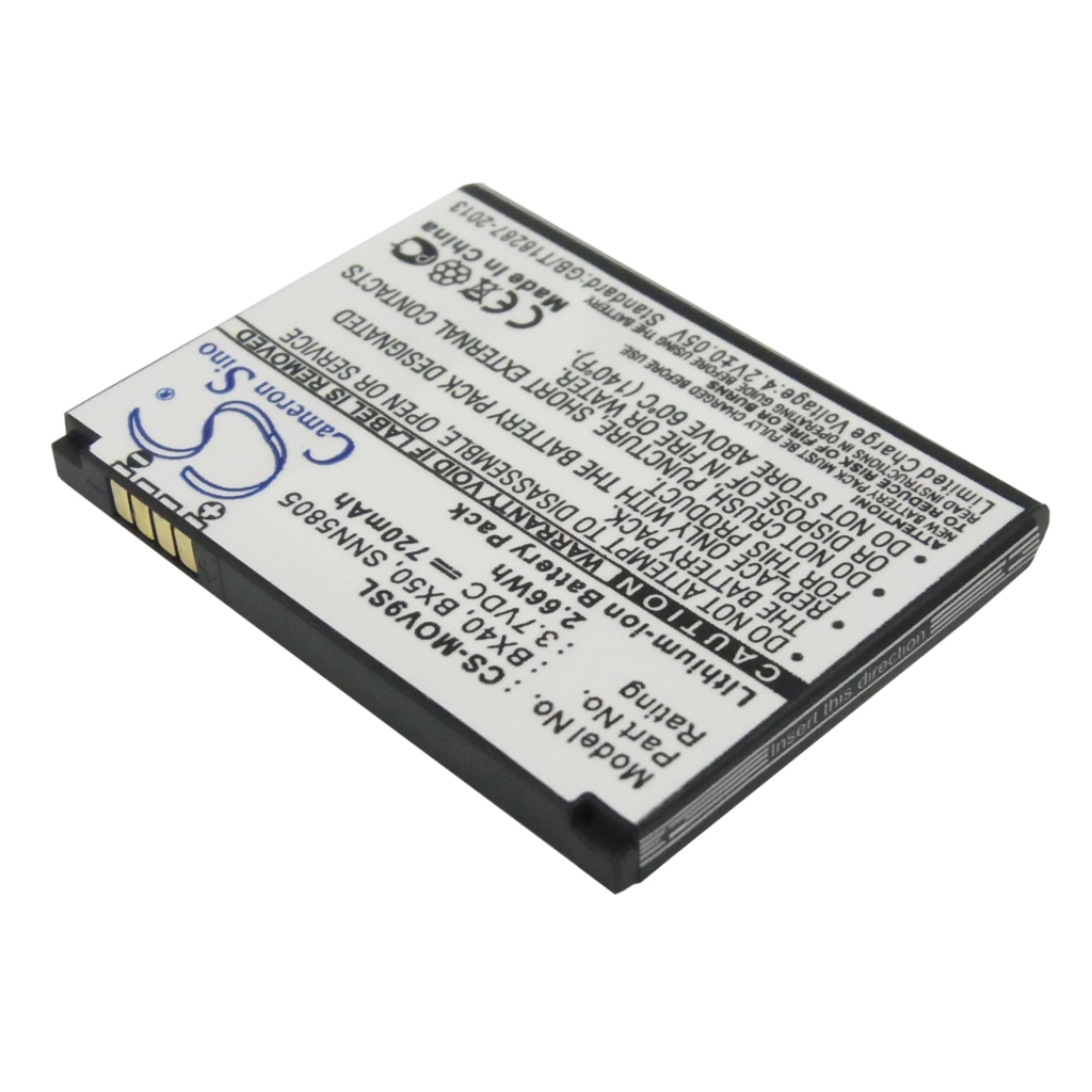 Batterij voor mobiele telefoon Motorola CS-MOV9SL