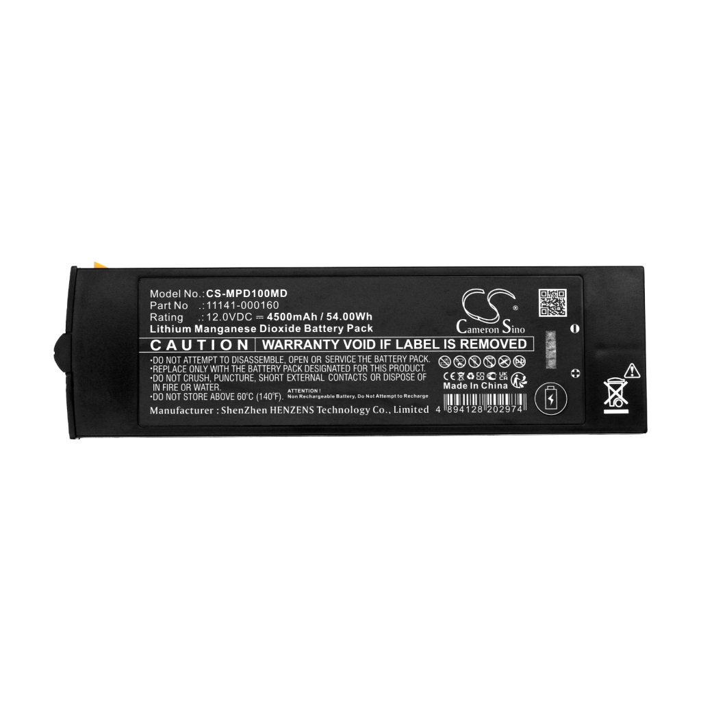 Batterijen Medische Batterij CS-MPD100MD