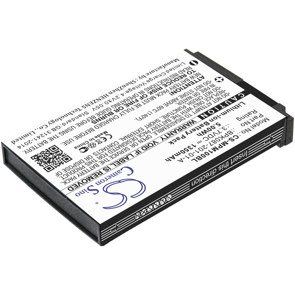 Batterijen Vervangt BPK087-201-01-A