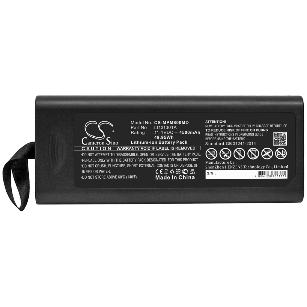 Batterijen Vervangt 115-018014-00