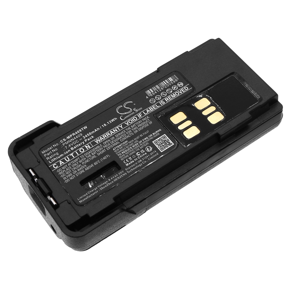 Batterij voor tweerichtingsradio Motorola CS-MPR409TW