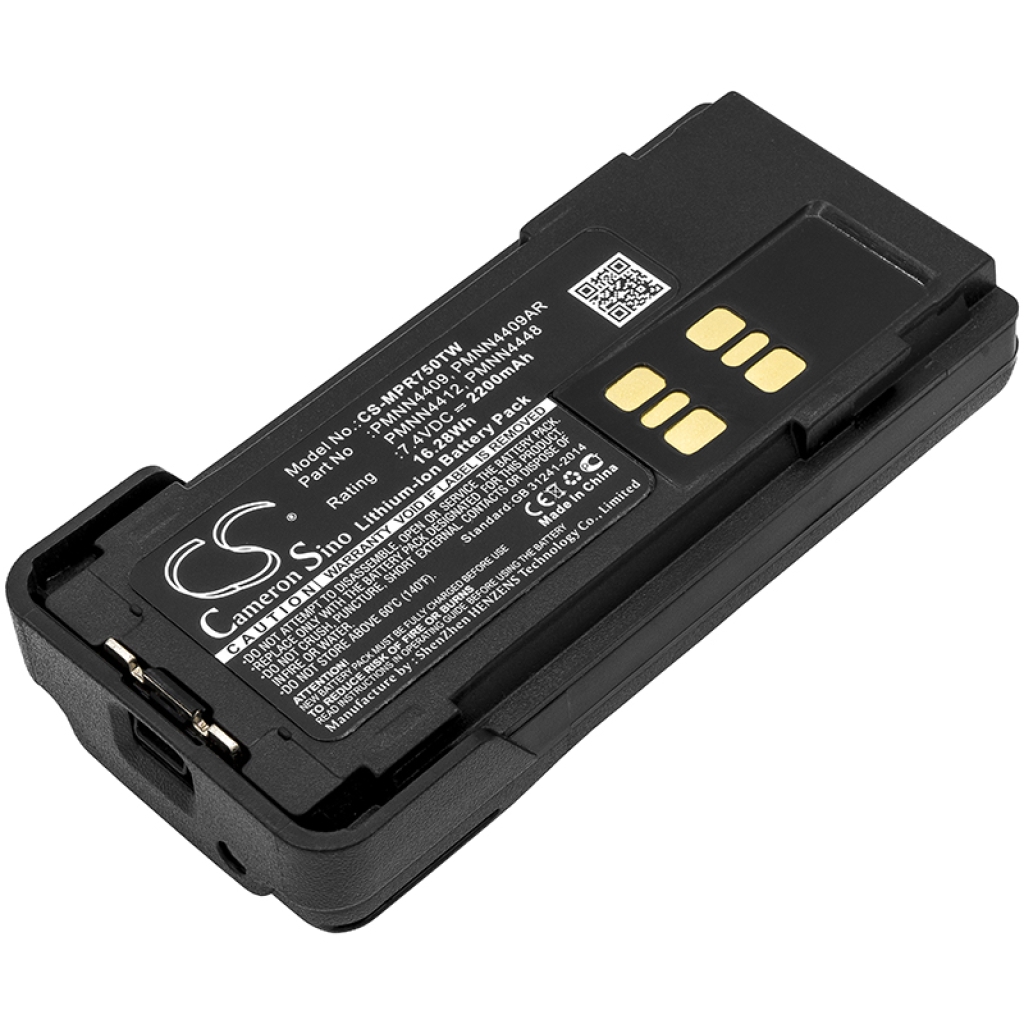 Batterij voor tweerichtingsradio Motorola XPR7580e