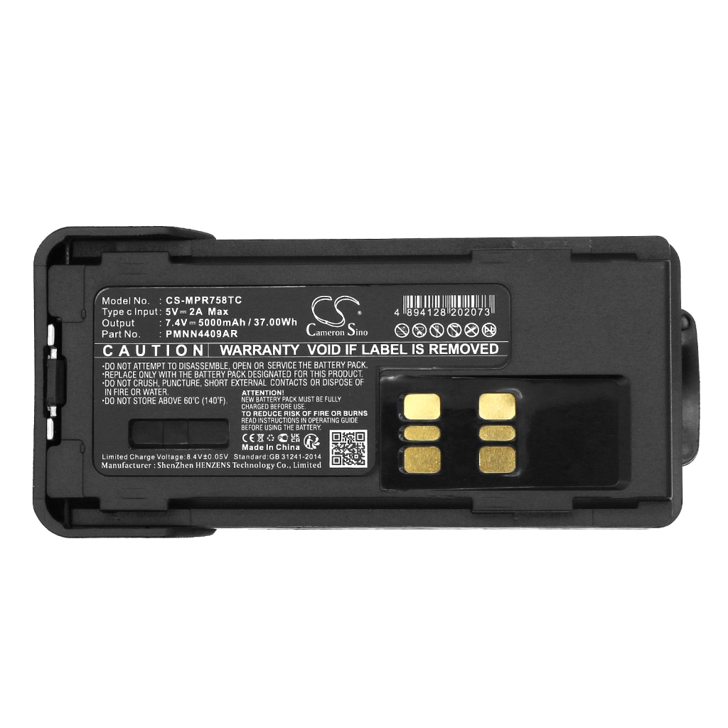 Batterij voor tweerichtingsradio Motorola XPR 7550