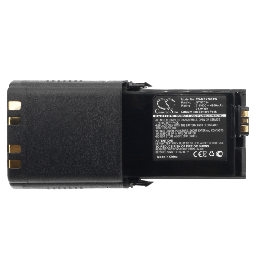 Batterij voor tweerichtingsradio Motorola CS-MPX700TW