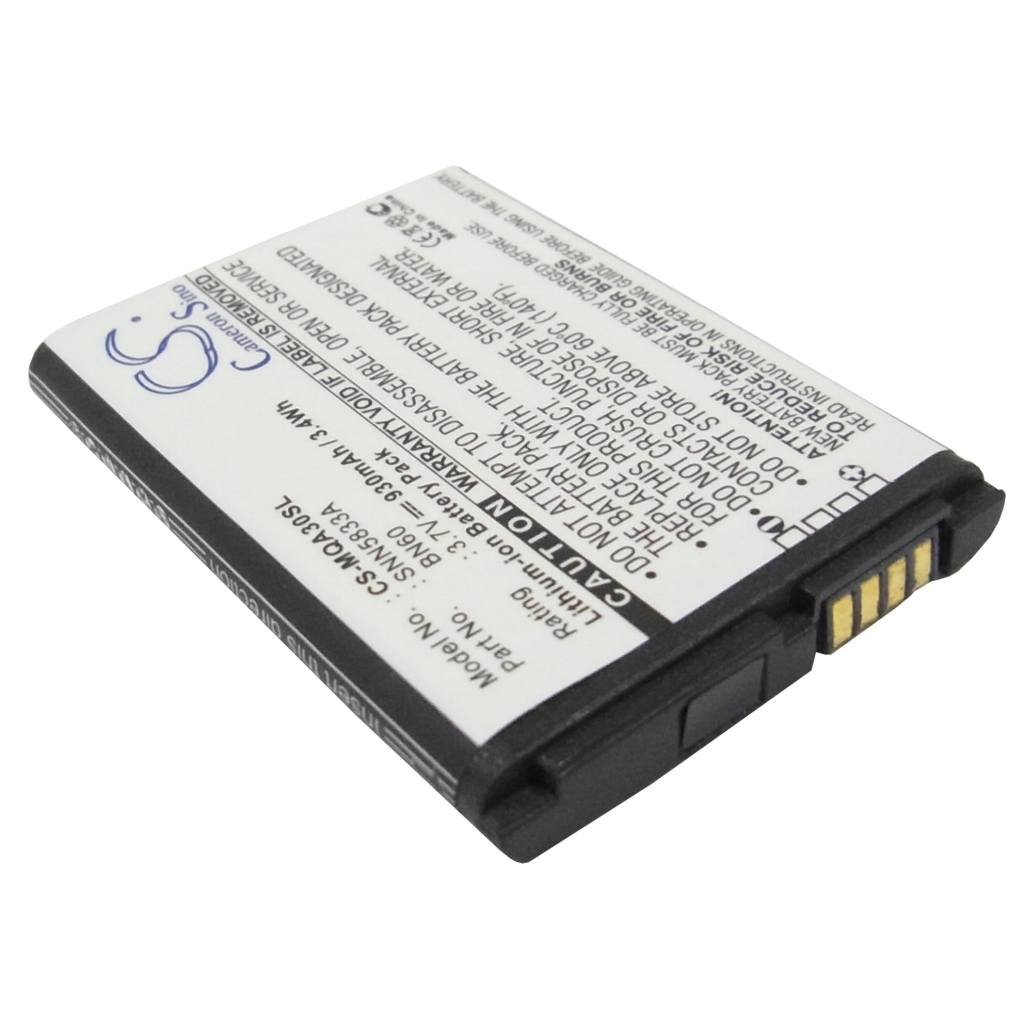 Batterij voor mobiele telefoon Motorola CS-MQA30SL