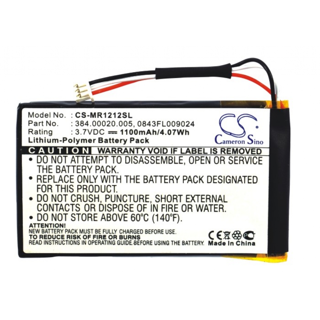 GPS, Navigator Batterij Magellan CS-MR1212SL