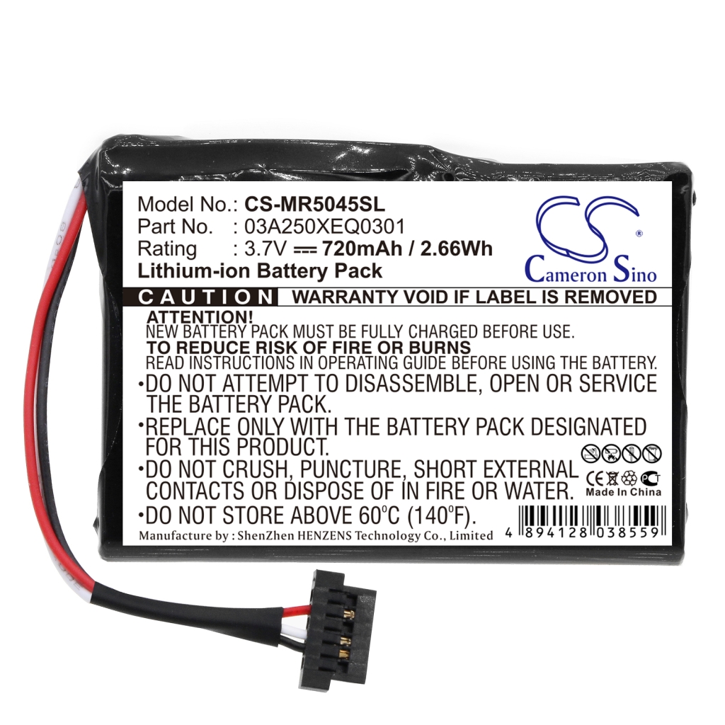 GPS, Navigator Batterij Magellan CS-MR5045SL