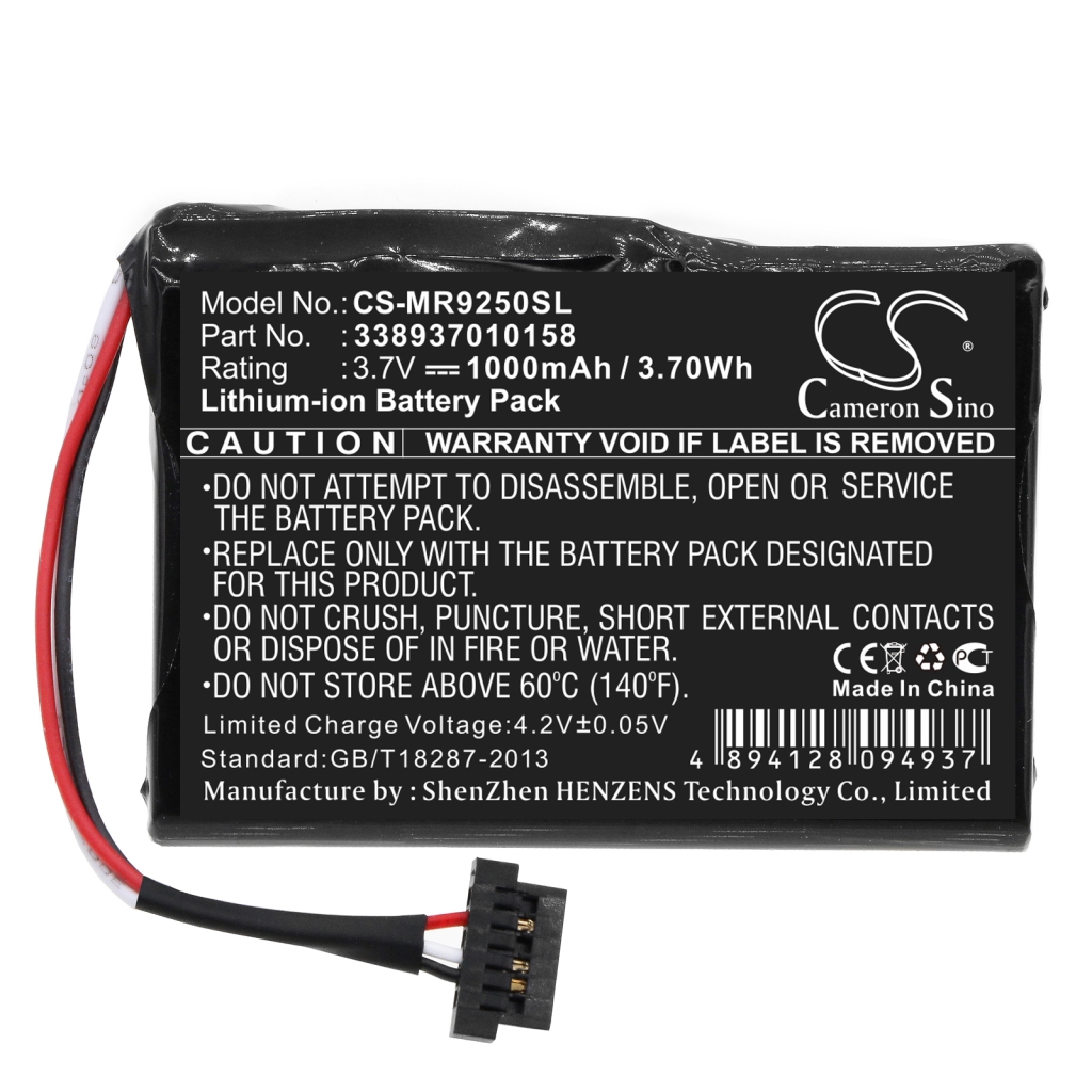 GPS, Navigator Batterij Magellan CS-MR9250SL