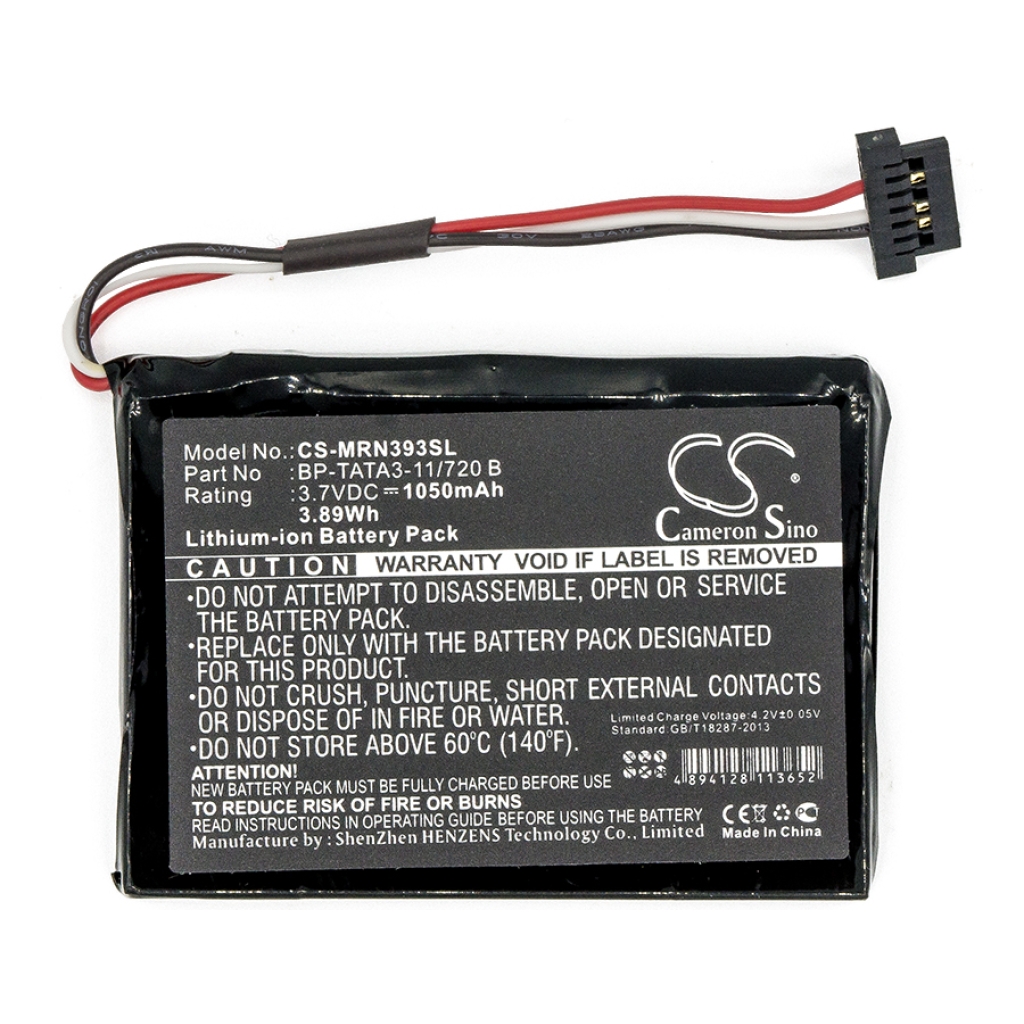 Batterijen Vervangt BP-TATA3-11/720 B