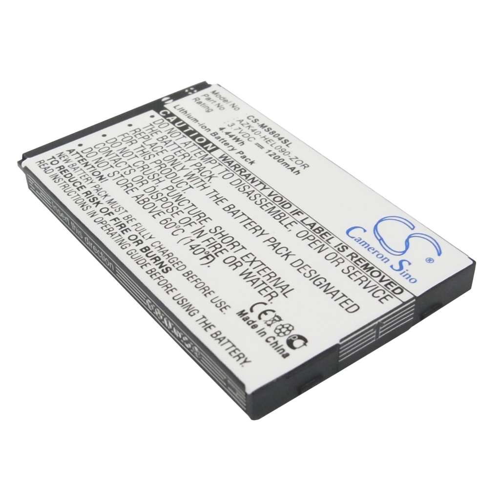 Batterij voor mobiele telefoon Gigabyte CS-MS804SL