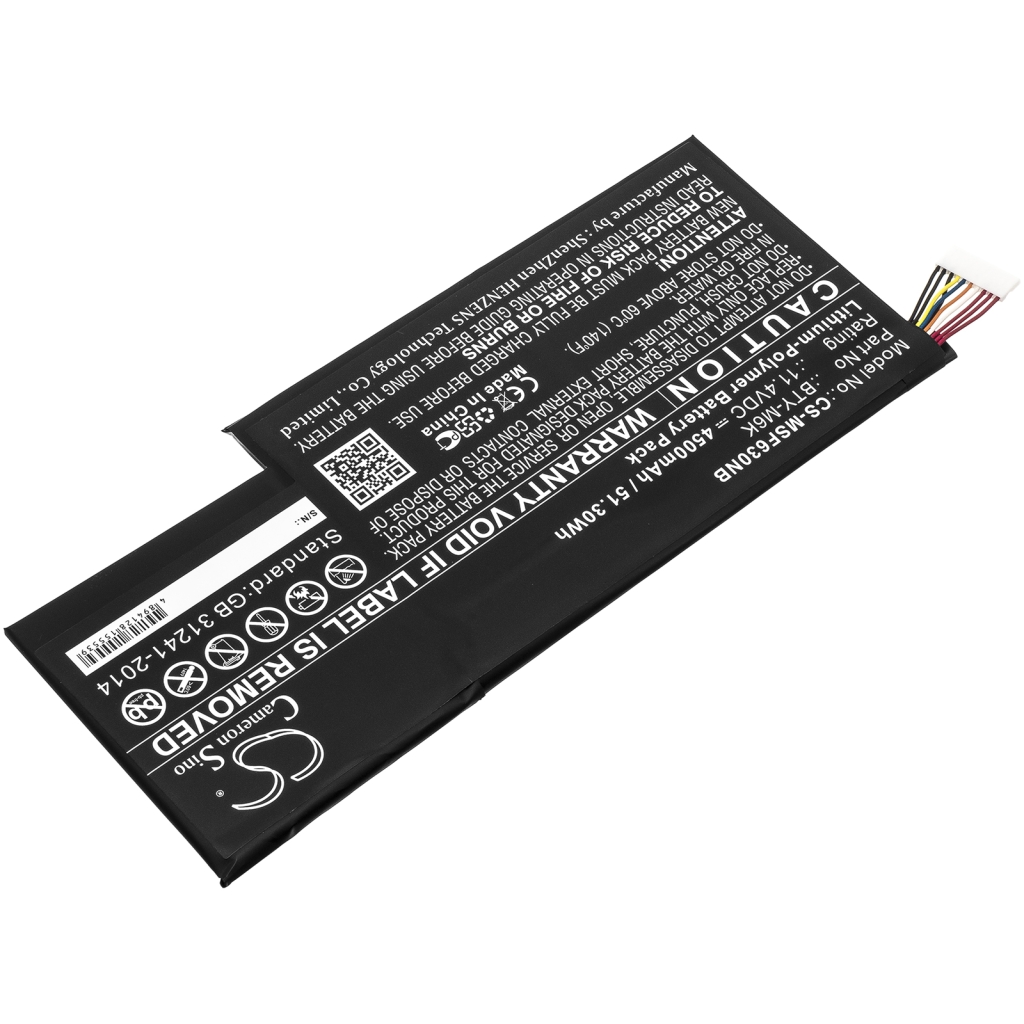 Notebook batterij MSI CS-MSF630NB