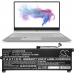 Notebook batterij MSI CS-MSG420NB