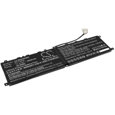 Compatibele batterijvervanging voor MSI BTY-M6M