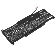 Compatibele batterijvervanging voor MSI BTY-M491