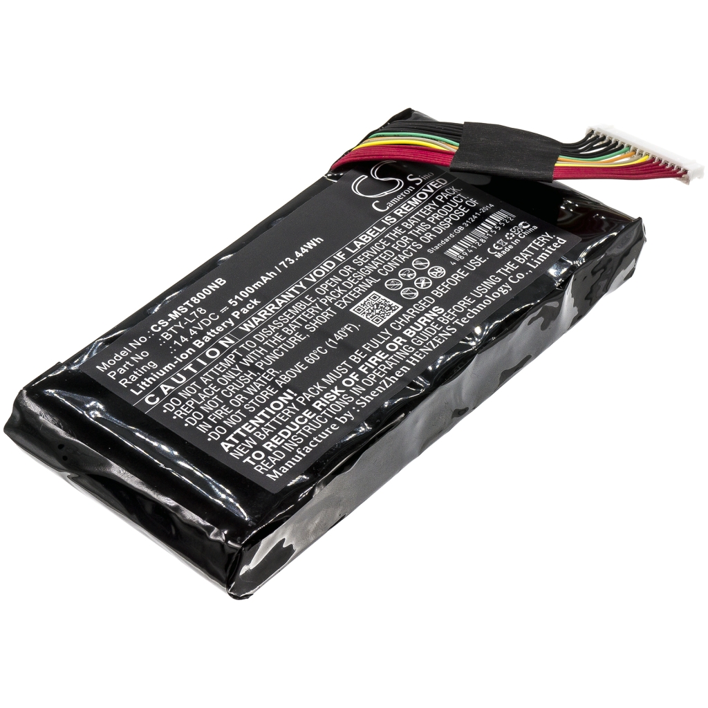 Notebook batterij Terrans force CS-MST800NB