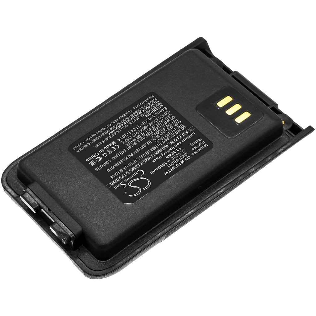 Batterij voor tweerichtingsradio Motorola VZ-D288 (CS-MTD288TW)