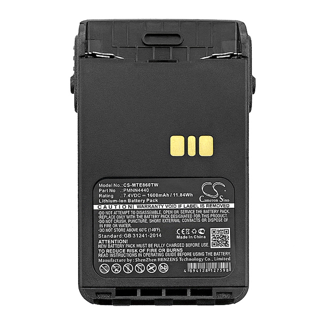 Batterij voor tweerichtingsradio Motorola XiR E8600