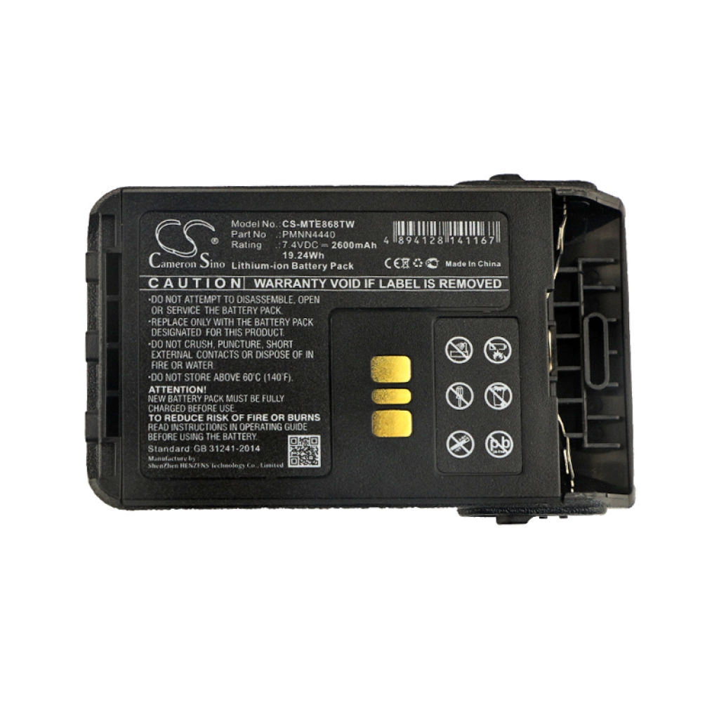 Batterij voor tweerichtingsradio Motorola DP3000e