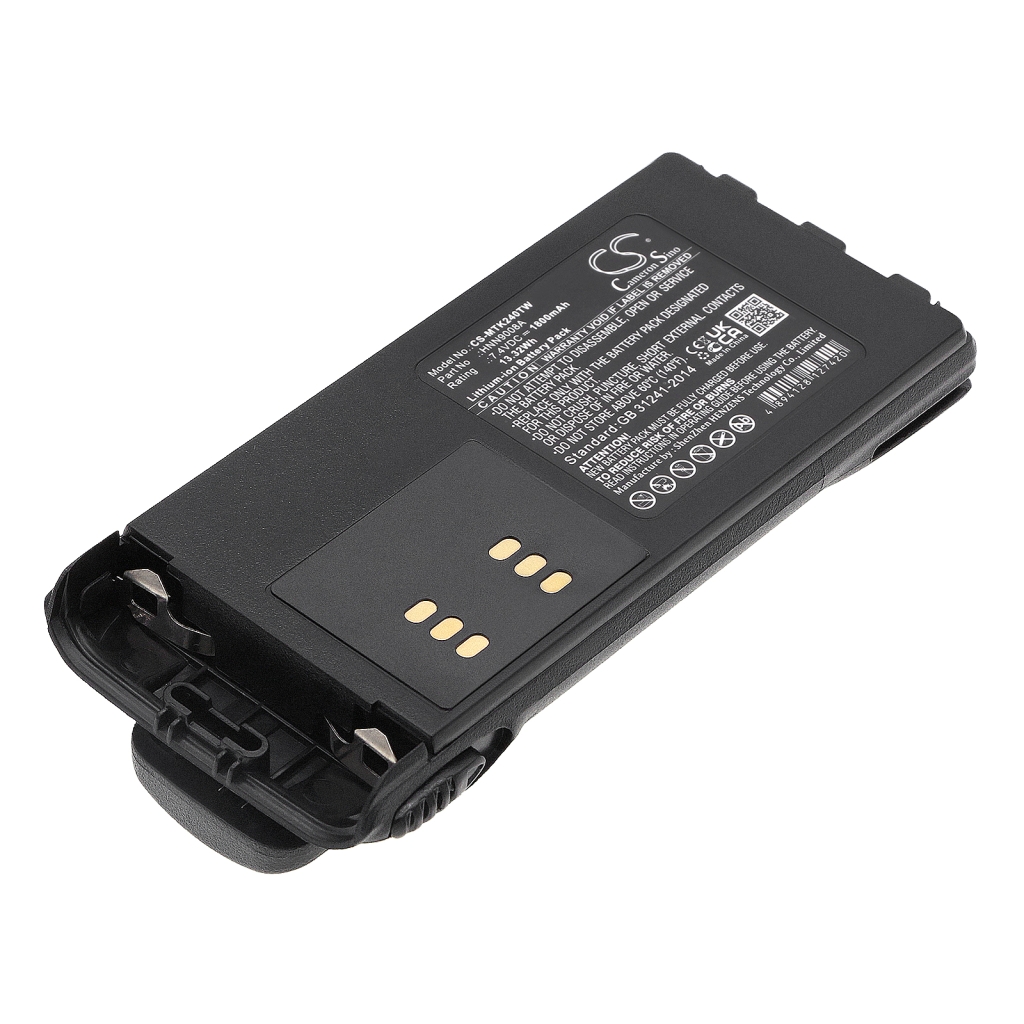 Batterij voor tweerichtingsradio Motorola CS-MTK240TW