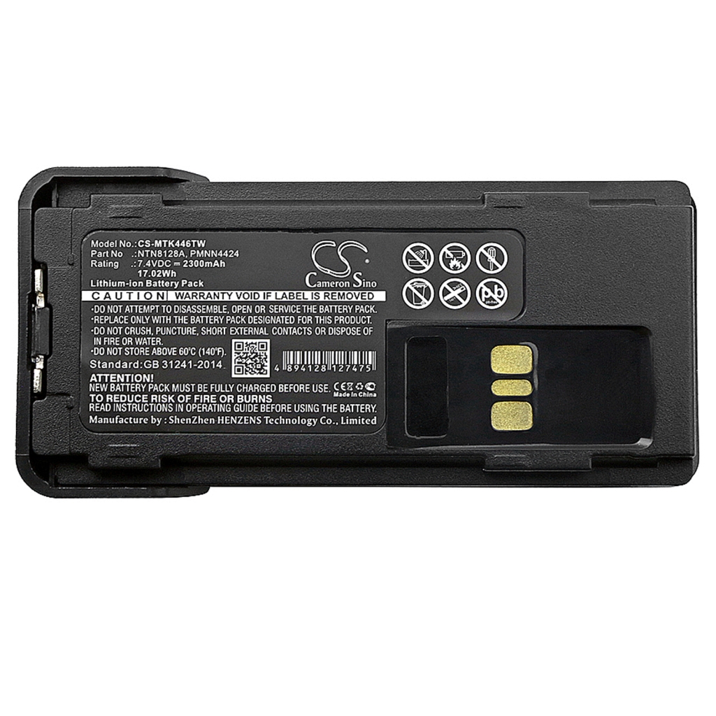 Batterij voor tweerichtingsradio Motorola MOTOTRBO XPR 7550