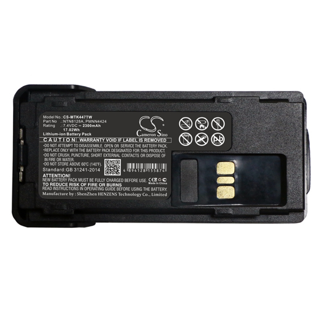 Batterij voor tweerichtingsradio Motorola MotoTRBO XPR 3300