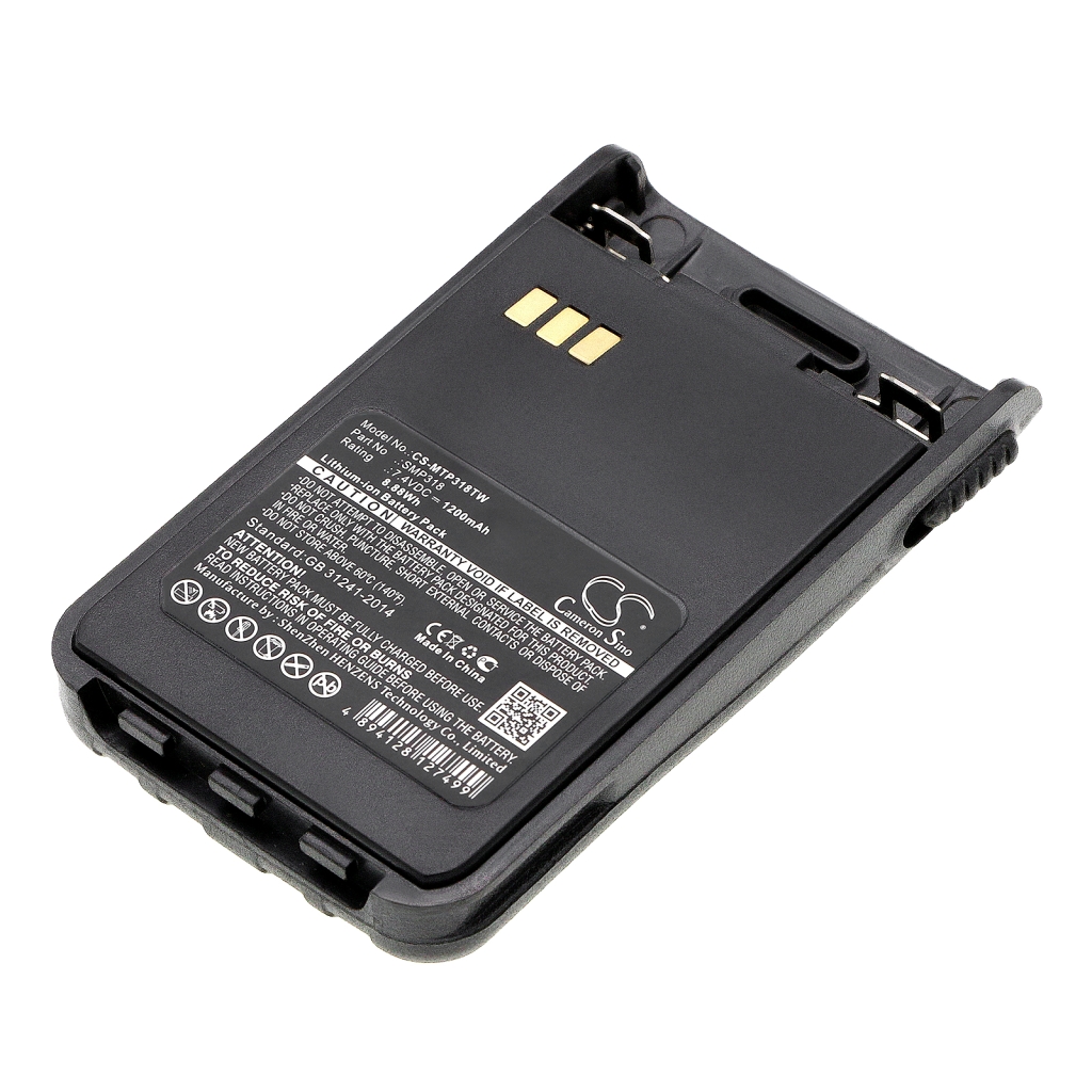 Batterij voor tweerichtingsradio Motorola CS-MTP318TW