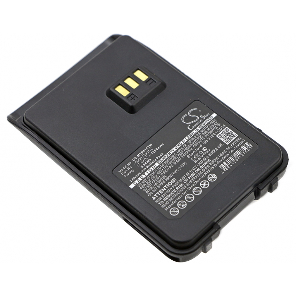 Batterij voor tweerichtingsradio Motorola SMP-418 (CS-MTP418TW)