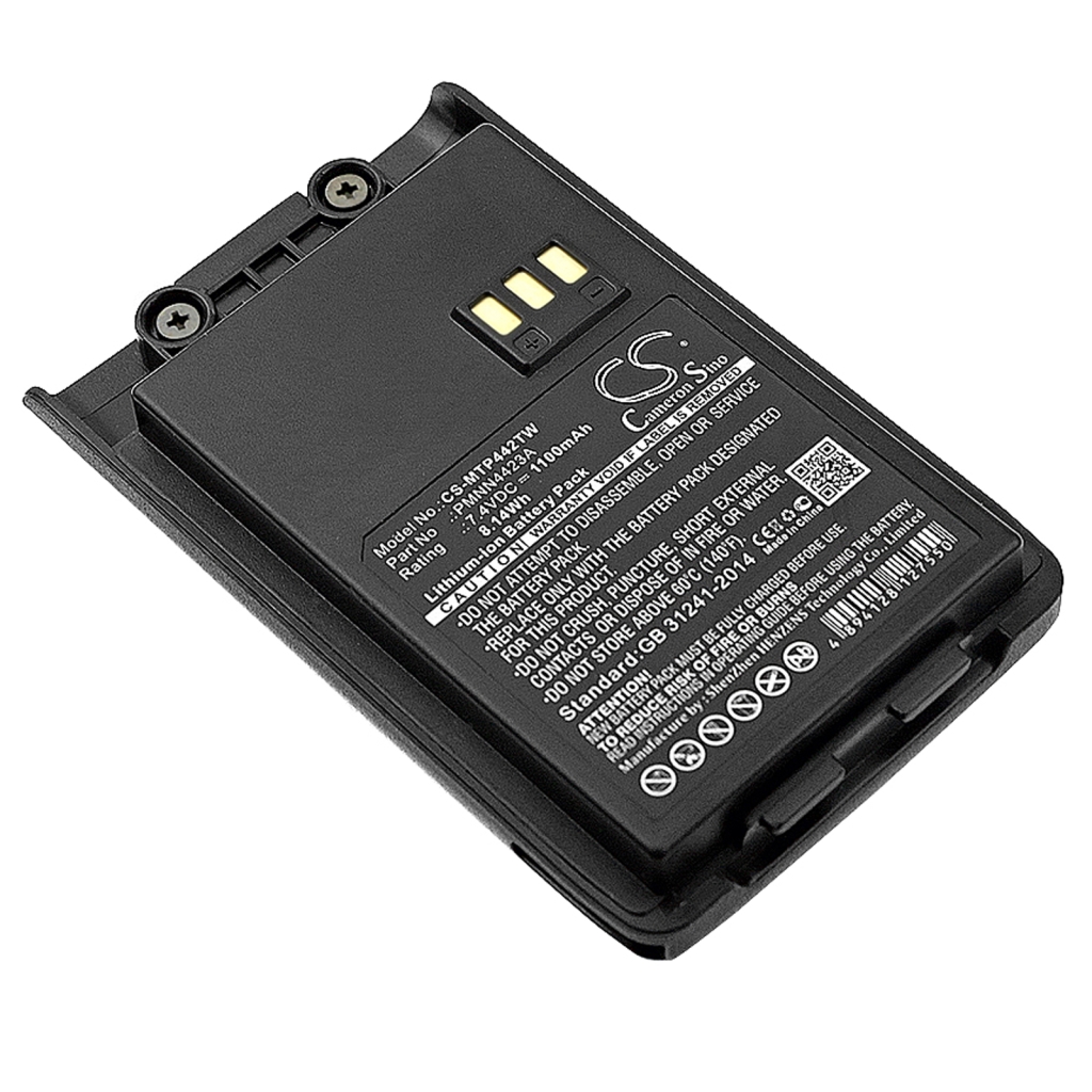 Batterij voor tweerichtingsradio Motorola CS-MTP442TW