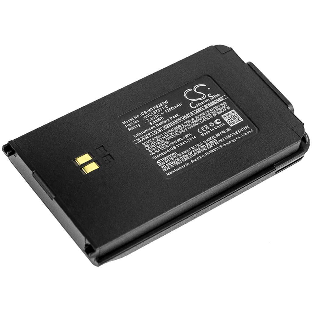 Batterij voor tweerichtingsradio Motorola CS-MTP528TW
