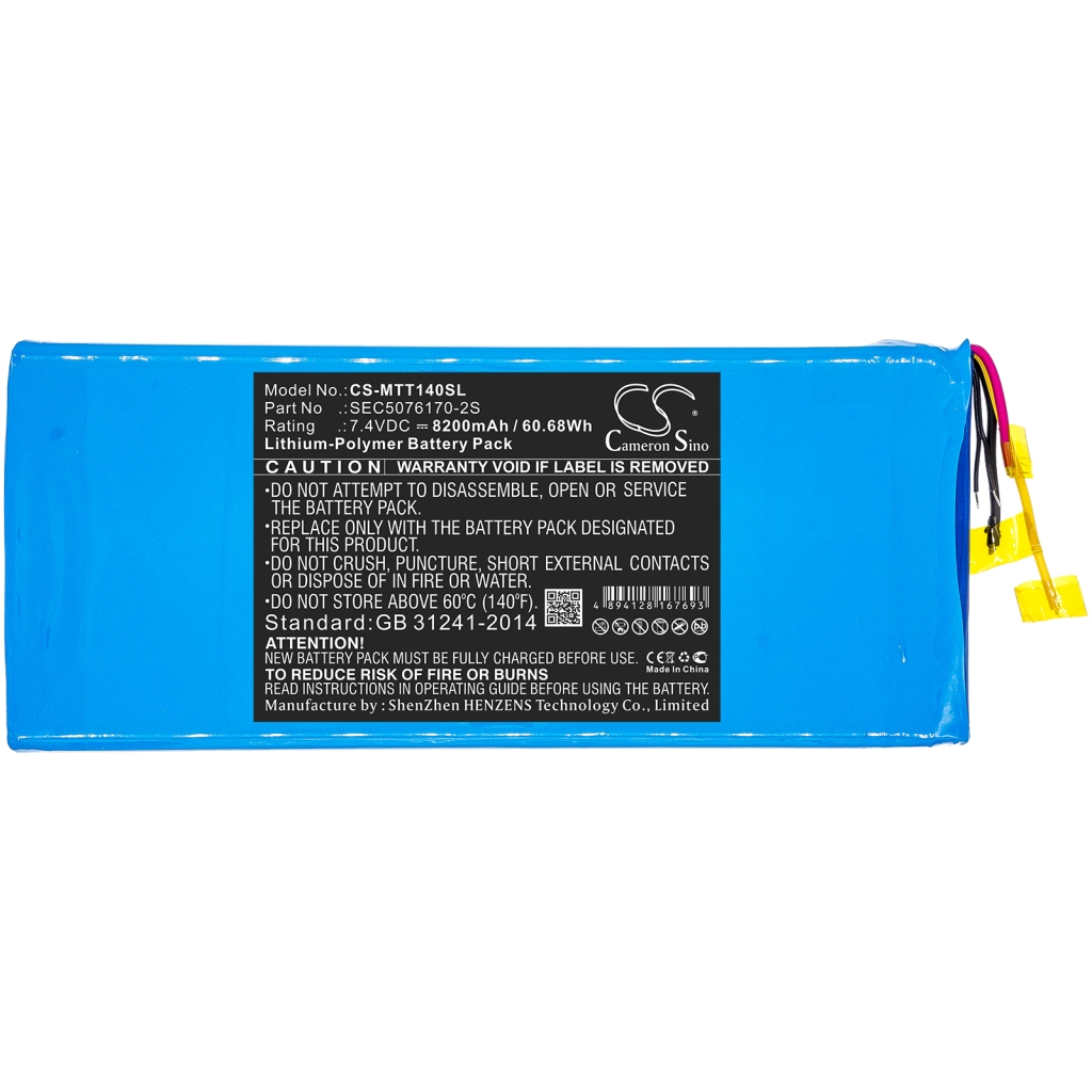 Batterij voor elektrisch gereedschap Micsig CS-MTT140SL