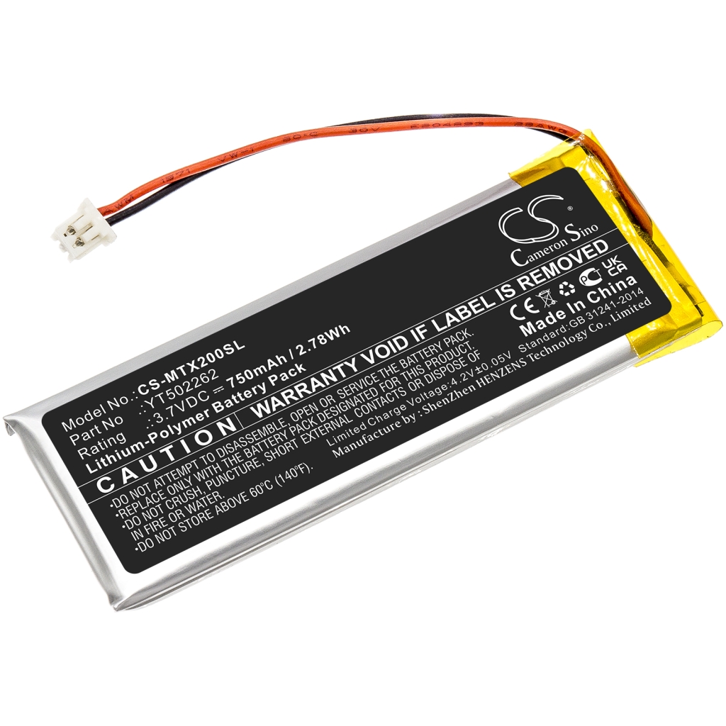 Batterijen Vervangt YT502262