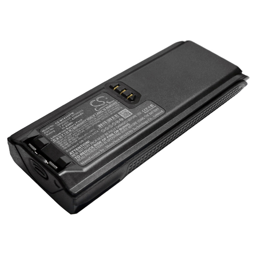 Batterij voor tweerichtingsradio Motorola NTN8294