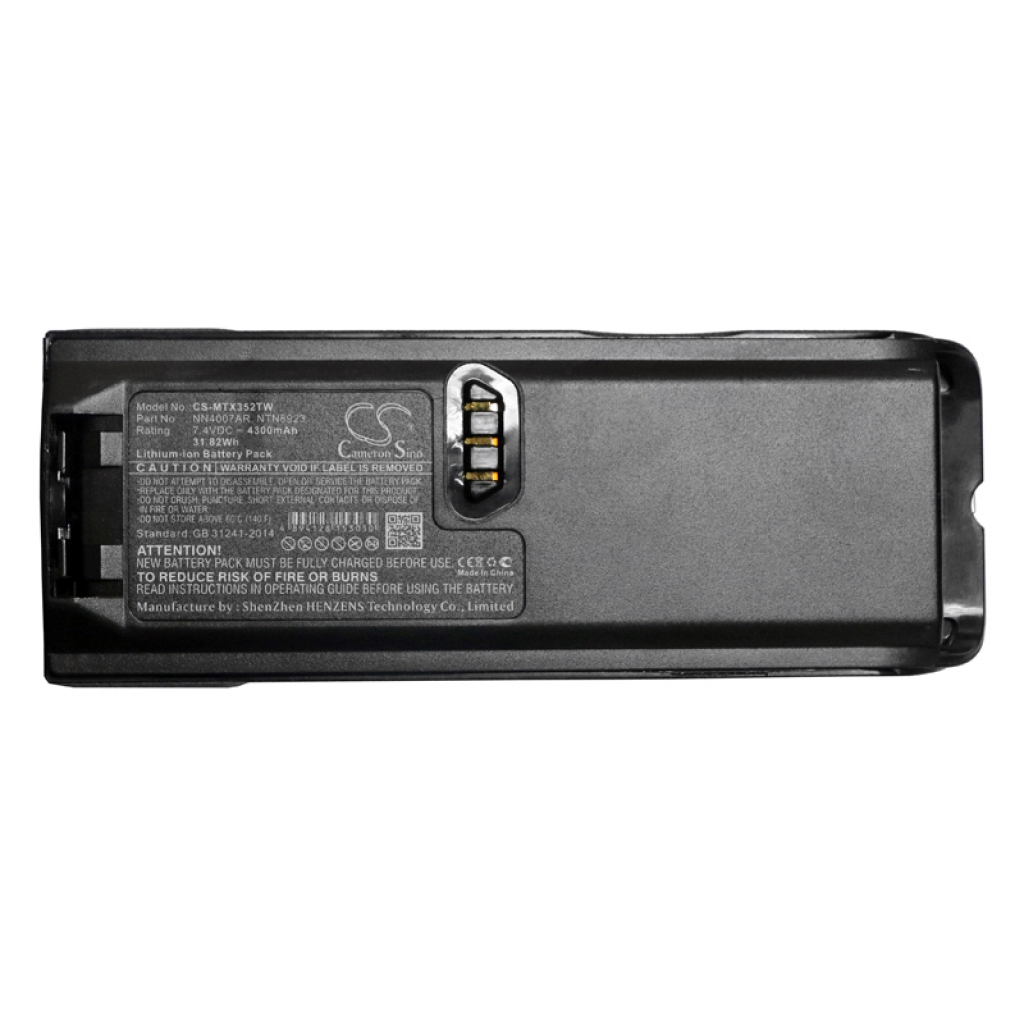 Batterij voor tweerichtingsradio Motorola XTS3000