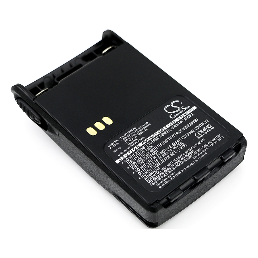 Batterij voor tweerichtingsradio Motorola CS-MTX500TW