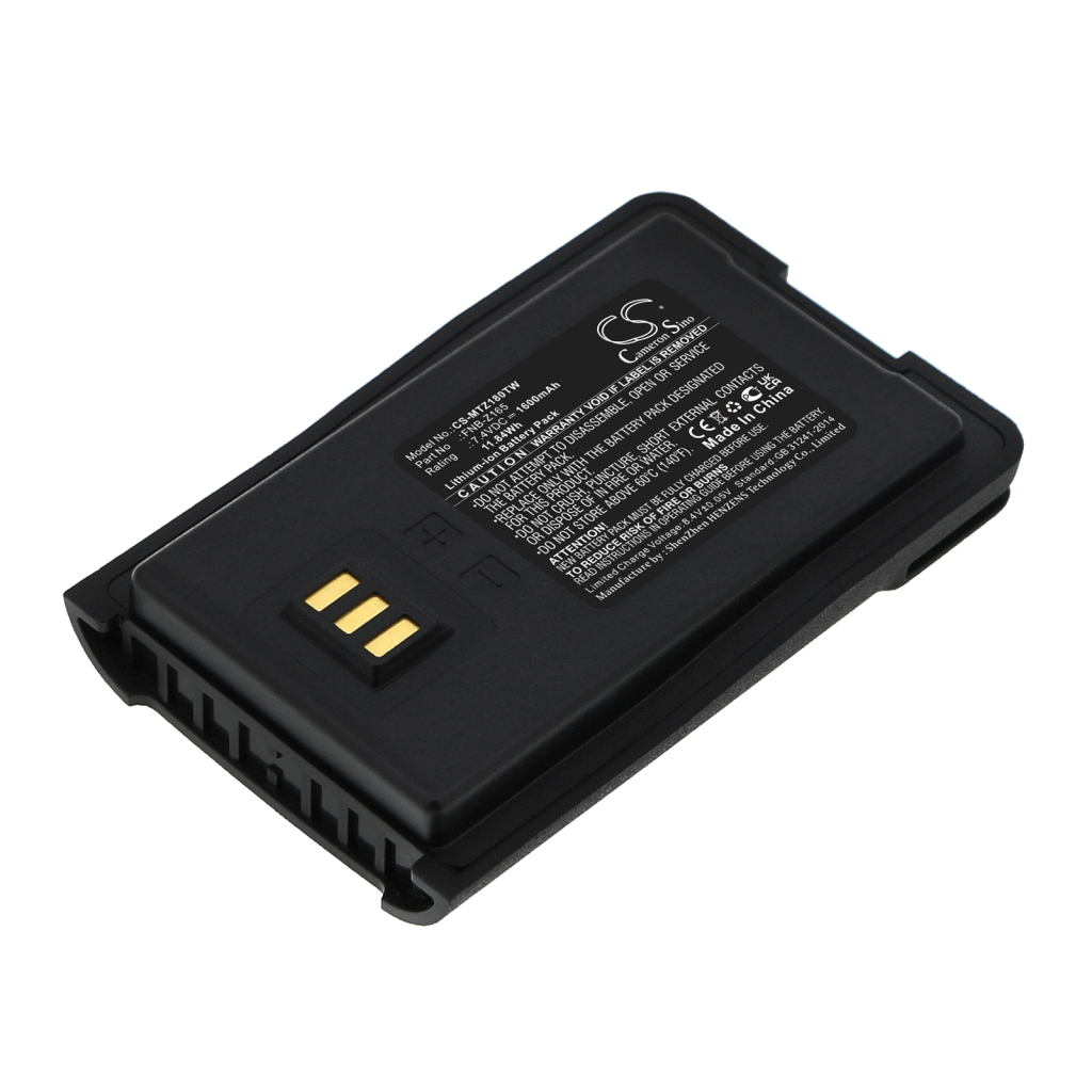 Batterij voor tweerichtingsradio Motorola VZ-10 (CS-MTZ180TW)