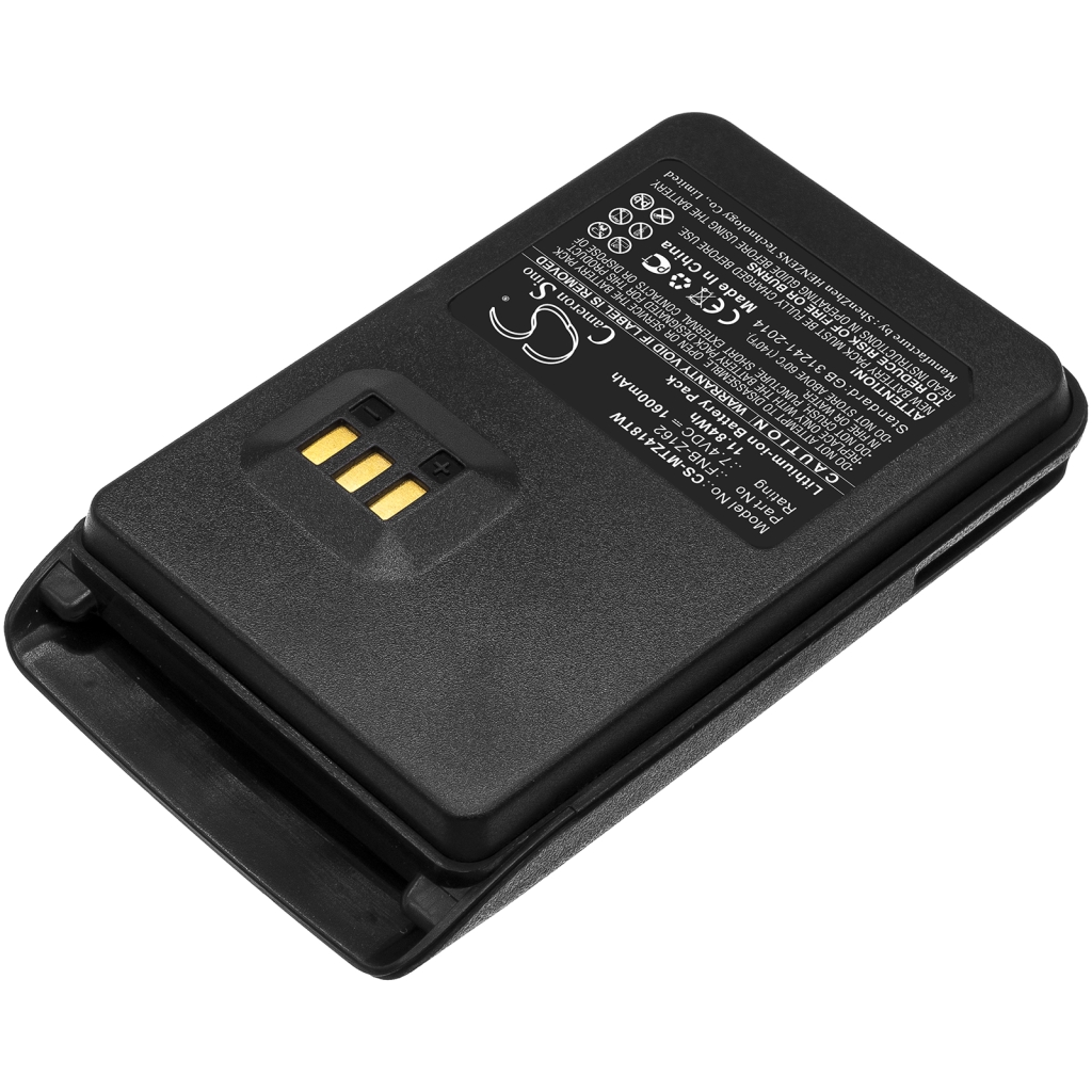 Batterij voor tweerichtingsradio Motorola CS-MTZ418TW