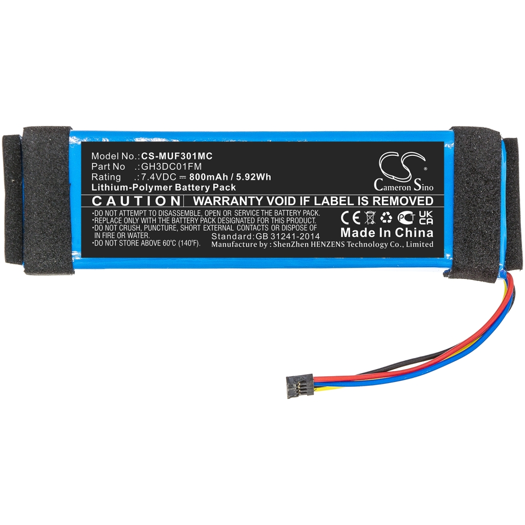 Batterijen Batterij voor camera CS-MUF301MC