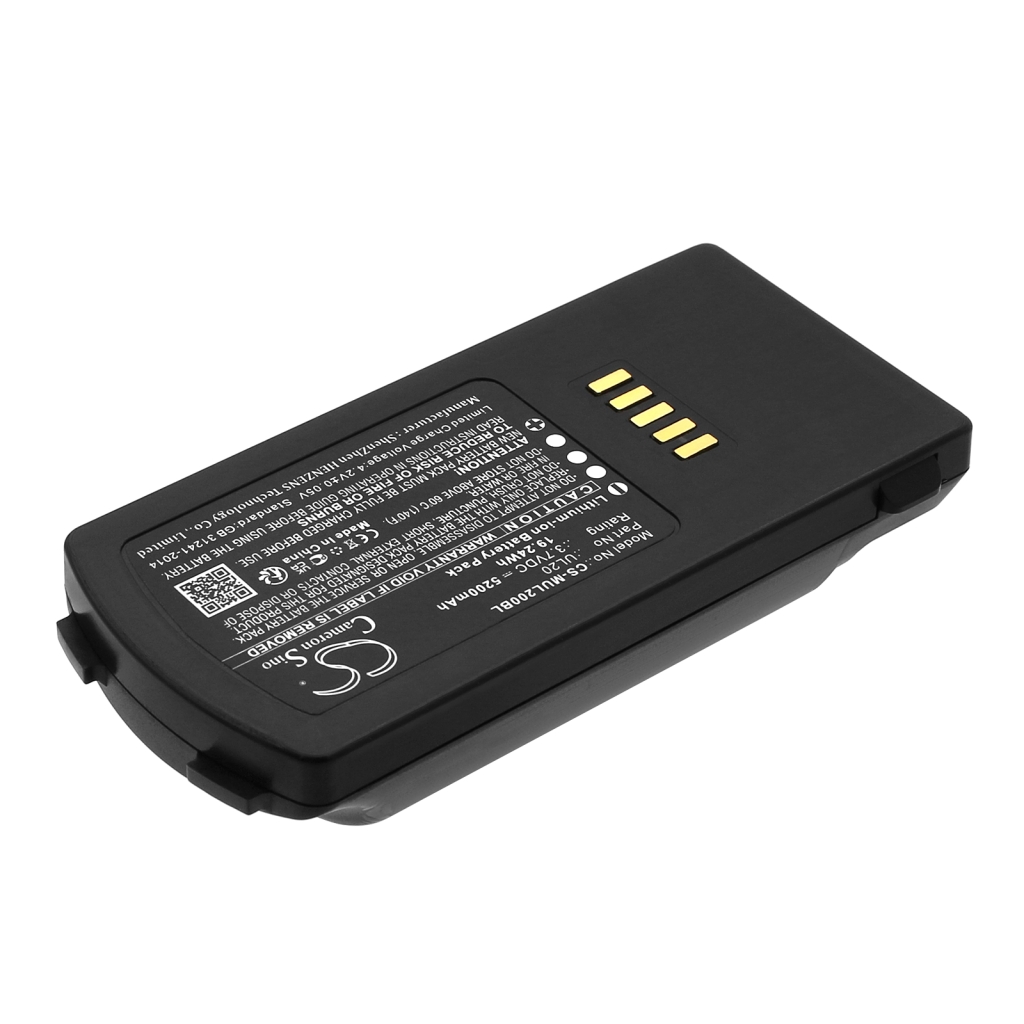 BarCode, Scanner Battery M3 Mobile CS-MUL200BL