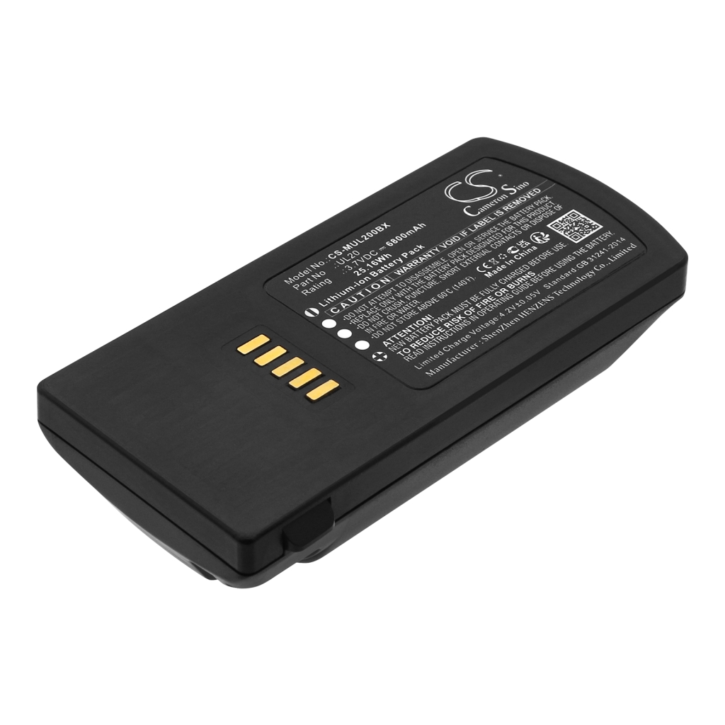 BarCode, Scanner Battery M3 Mobile CS-MUL200BX