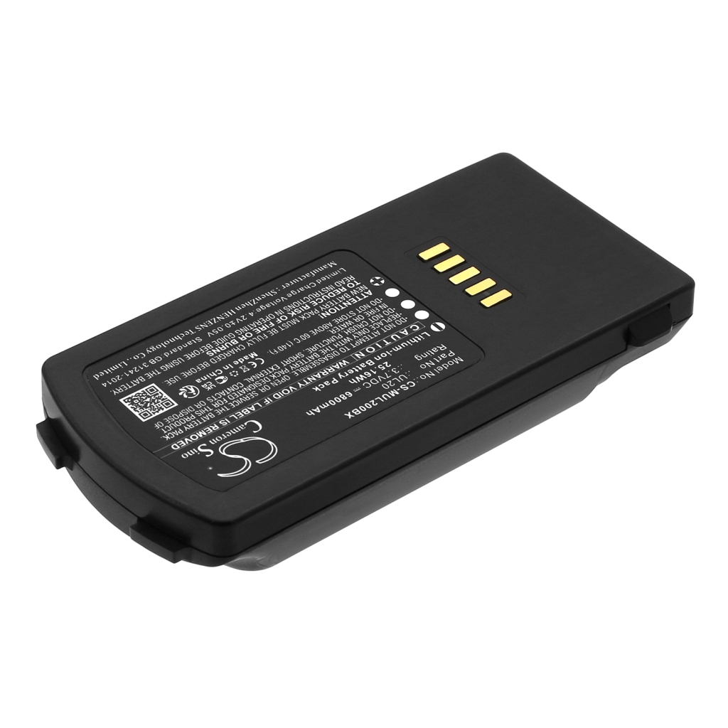 BarCode, Scanner Battery M3 Mobile CS-MUL200BX