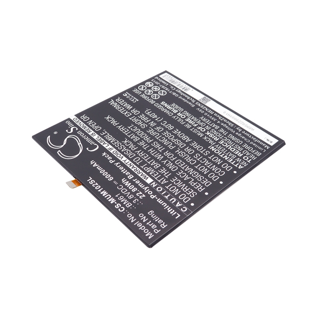 Tablet batterijen Xiaomi CS-MUM102SL