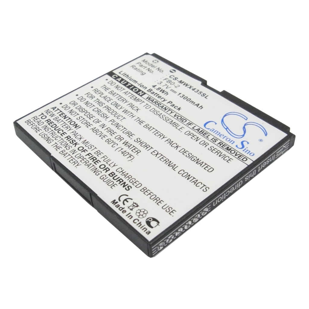 Batterij voor mobiele telefoon Motorola CS-MWX435SL