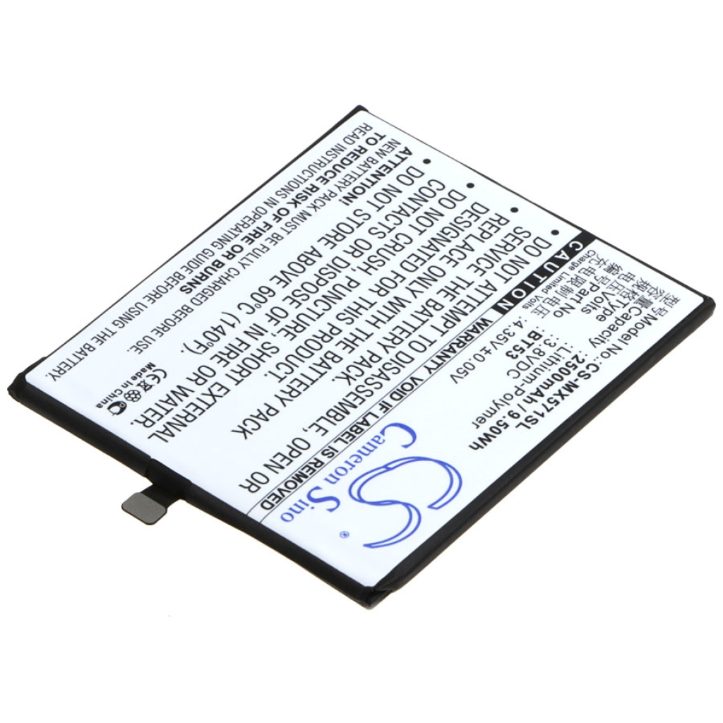 Batterij voor mobiele telefoon MeiZu CS-MX571SL