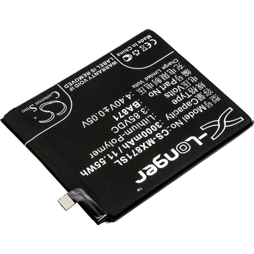 Batterij voor mobiele telefoon MeiZu CS-MX871SL