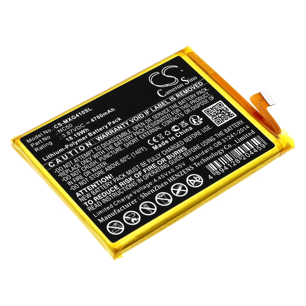 Batterij voor mobiele telefoon Motorola CS-MXG410SL