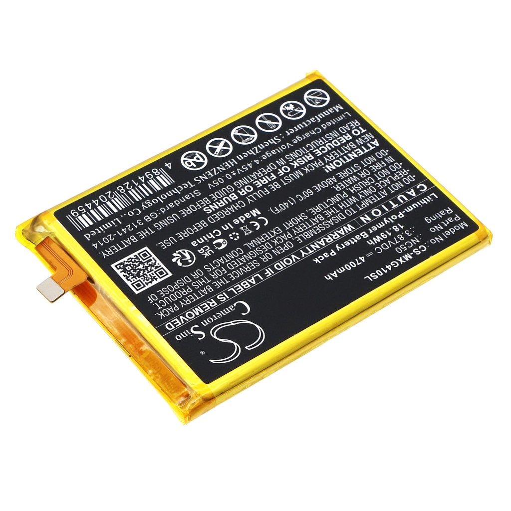 Batterij voor mobiele telefoon Motorola CS-MXG410SL