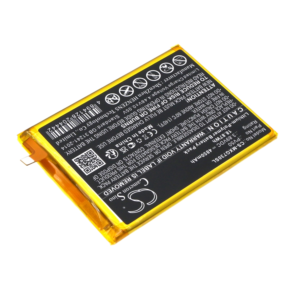 Batterij voor mobiele telefoon Motorola CS-MXG730SL